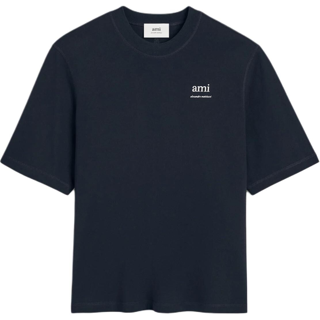 【代購】Ami Paris Logo Printed Crewneck T Shirt HTS048-JE01194011