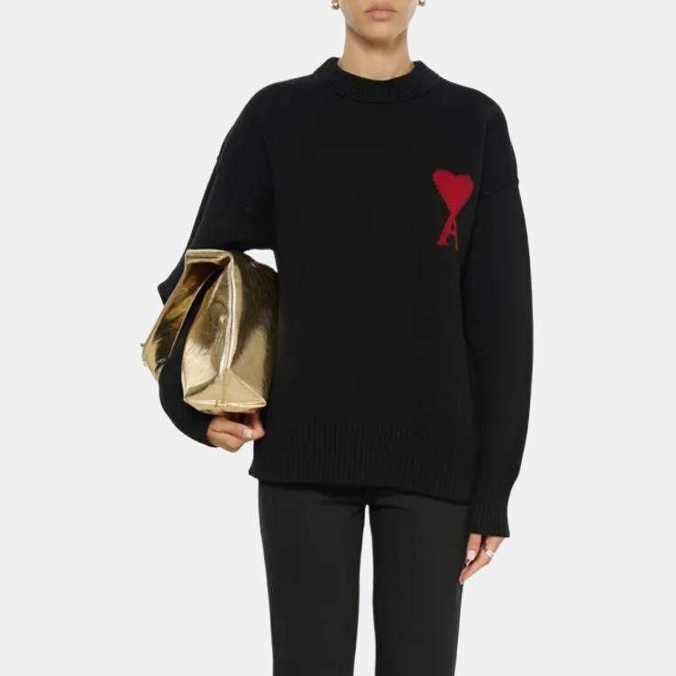 【代購】Amiparis Paris Ami de Coeur Crewneck Jumper UKS838018009