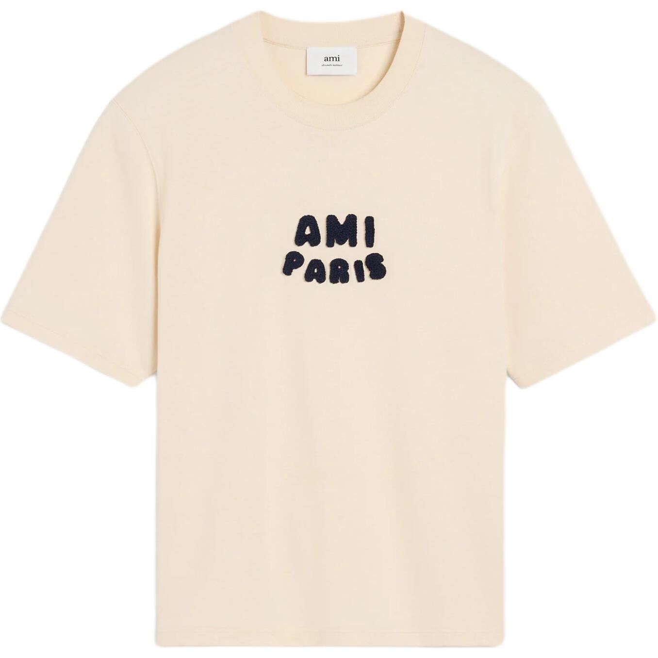 【代購】Ami Paris Logo Patch Crewneck T Shirt UTS075726136