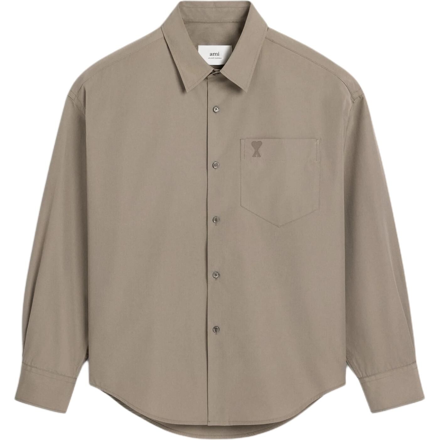 【代購】AMIPARIS Paris Ami De Coeur Boxy Shirt USH145CO0076-0952