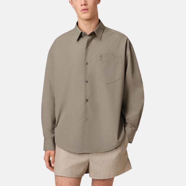 【代購】AMIPARIS Paris Ami De Coeur Boxy Shirt USH145CO0076-0952
