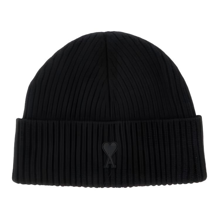 【代購】Ami Paris Ami De Coeur Logo Embroidered Beanie UBO0060180180