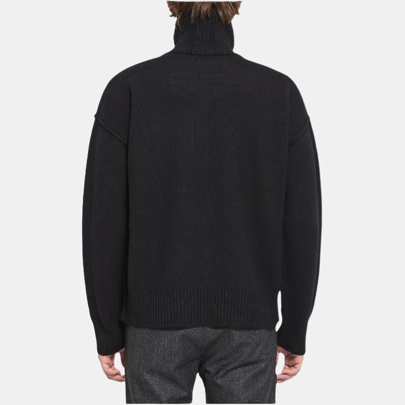 【代購】Ami Paris Ami De Coeur Turtleneck Knitted Jumper UKS839018009