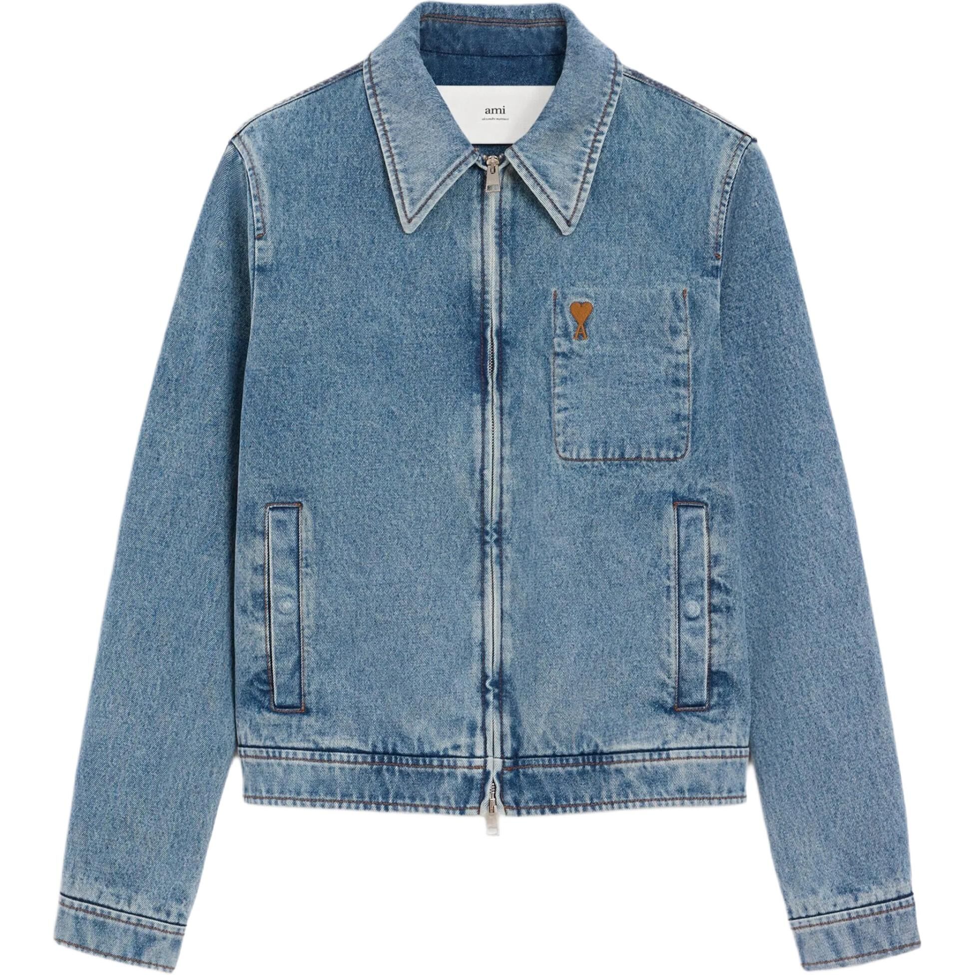 【代購】Amiparis Ami De Coeur cotton zipped jacket HJK835DE0046480