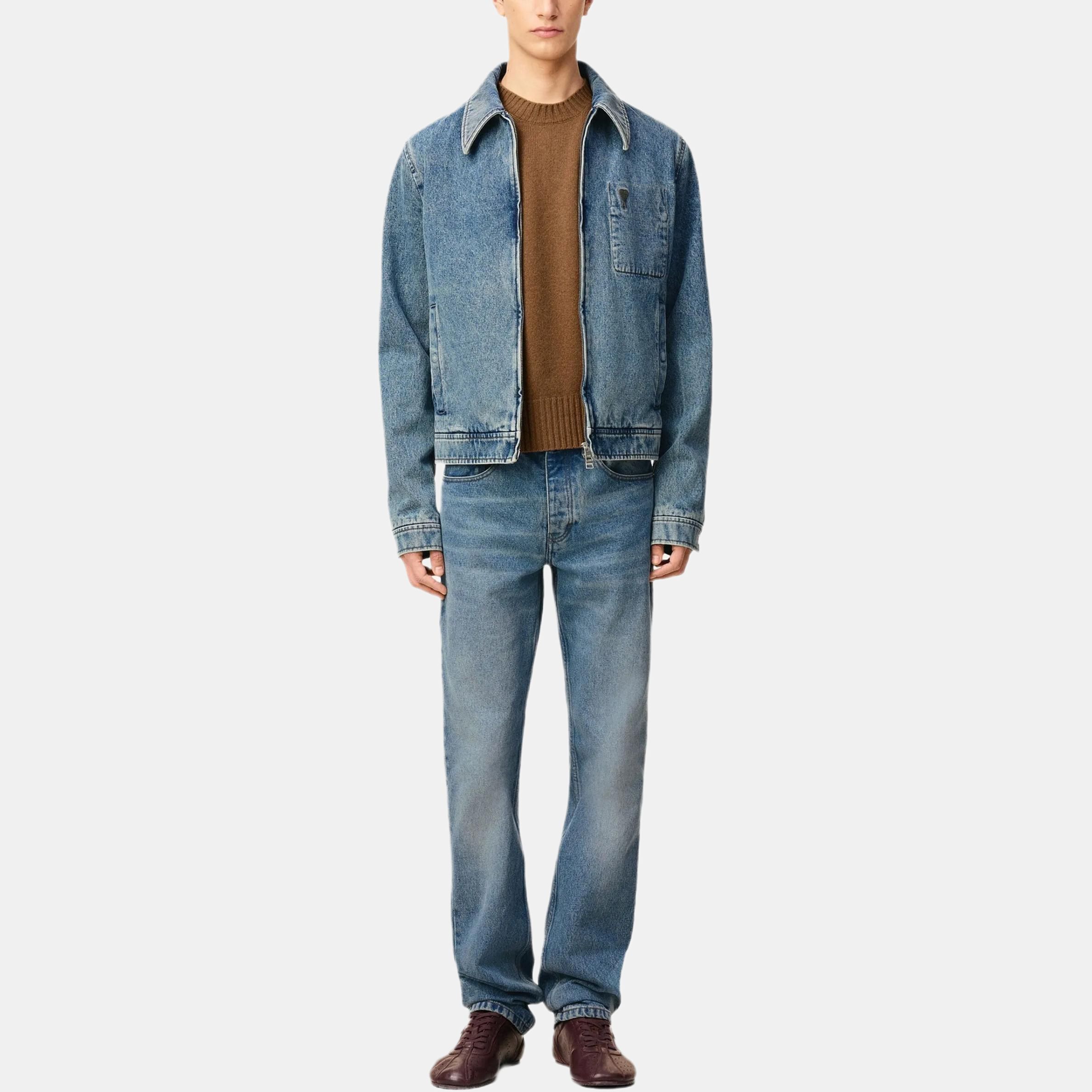 【代購】Amiparis Ami De Coeur cotton zipped jacket HJK835DE0046480