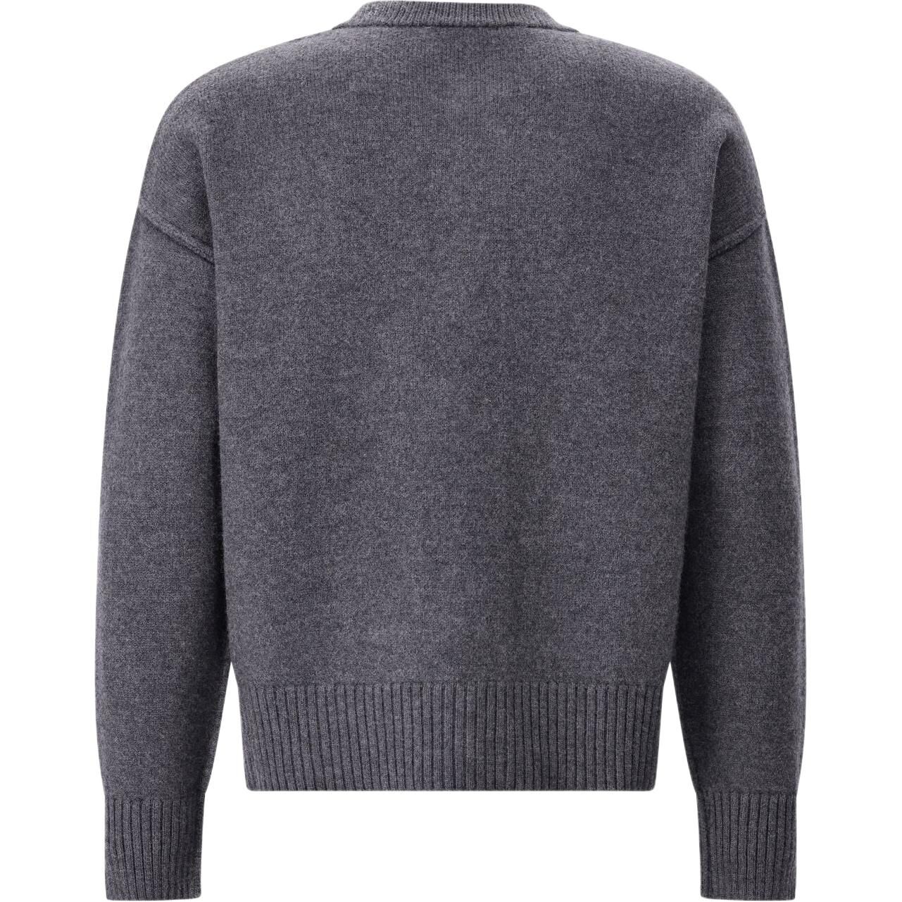 【代購】Ami Paris Ami Alexandre Matiussi Crewneck Buttoned Cardigan UKC3680180-504