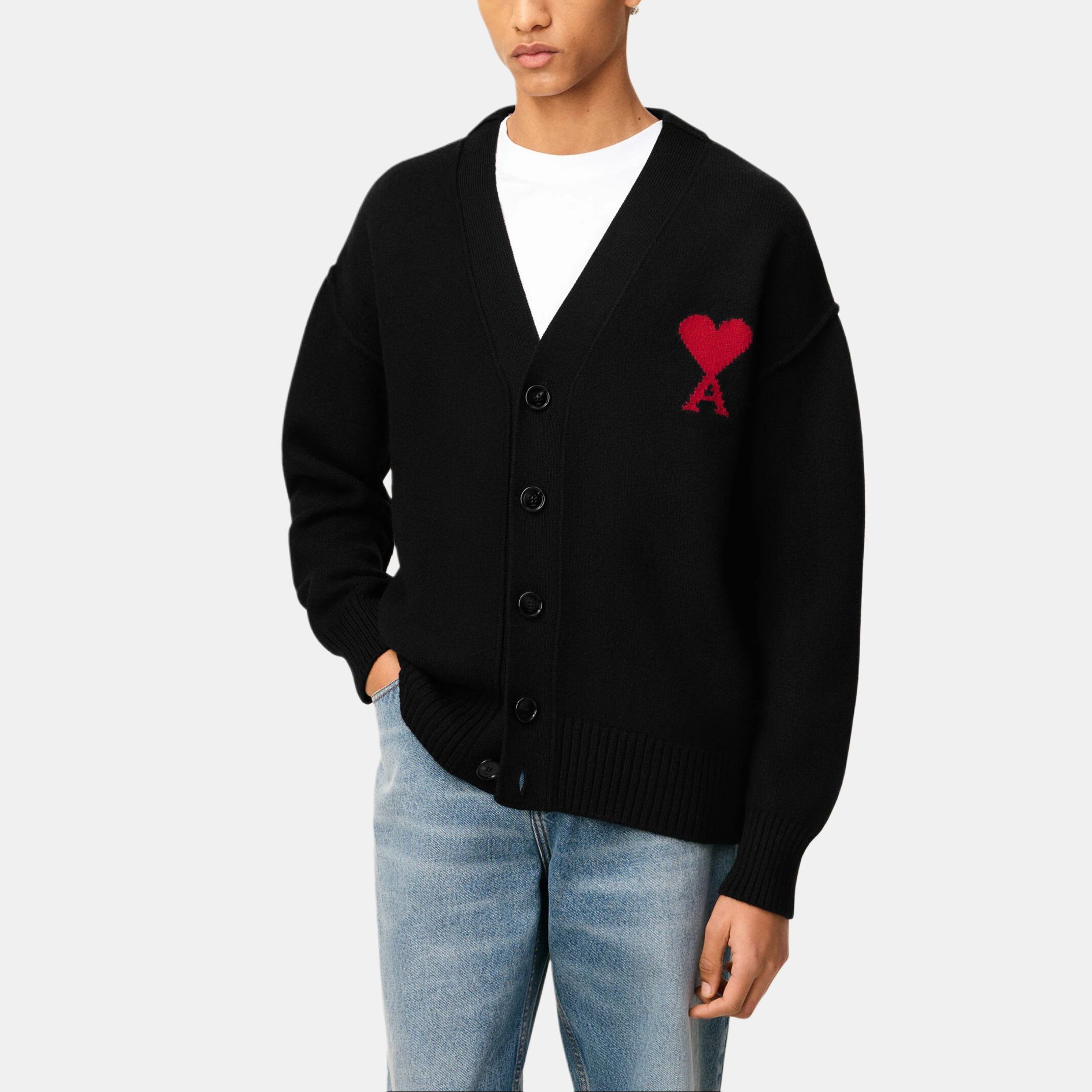 【代購】Amiparis Paris Ami de Coeur V-Neck Cardigan UKC367018009