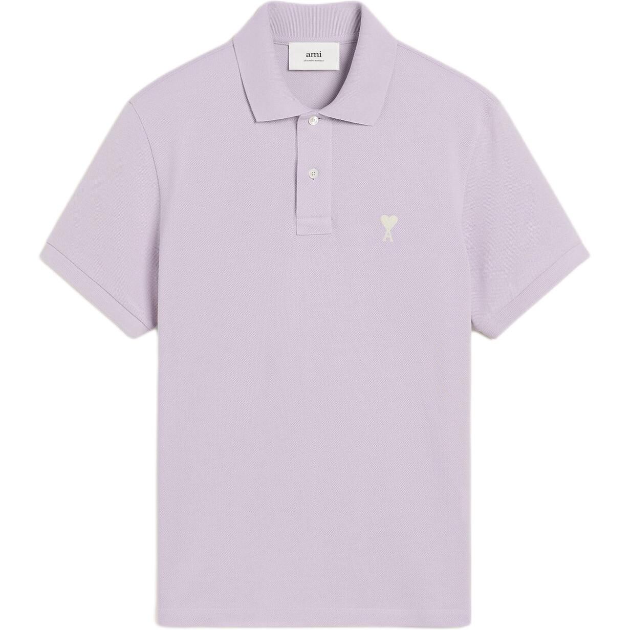 【代購】Ami Paris Ami De Coeur Logo Embroidered Polo Shirt HPL060760-504