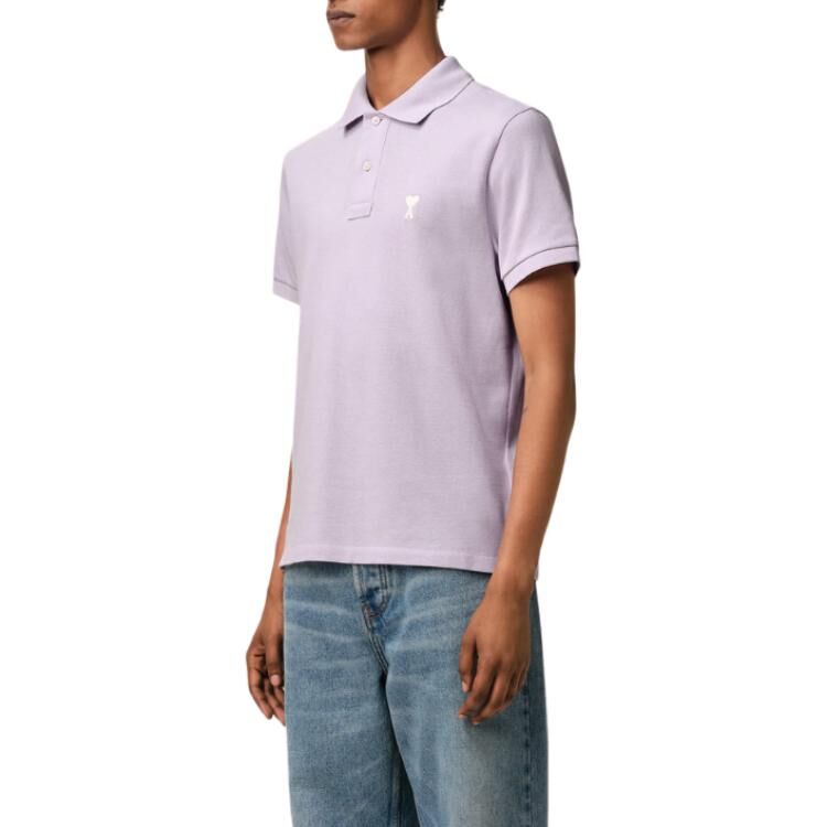 【代購】Ami Paris Ami De Coeur Logo Embroidered Polo Shirt HPL060760-504