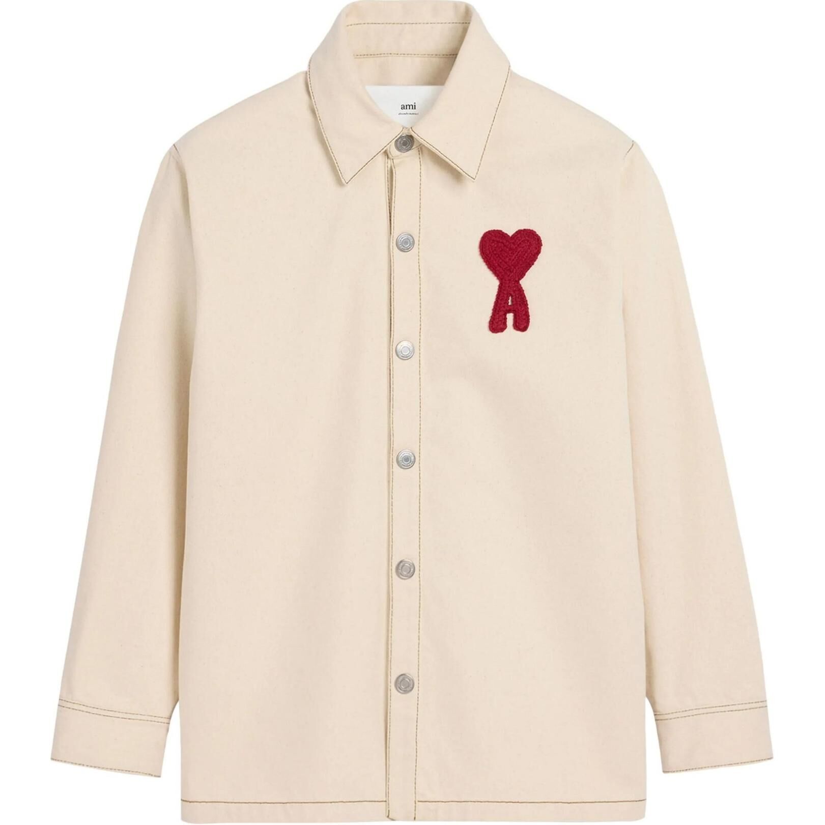 【代購】AMIPARIS Ami De Coeur Shirt Jacket E25HJK276DE0039-136