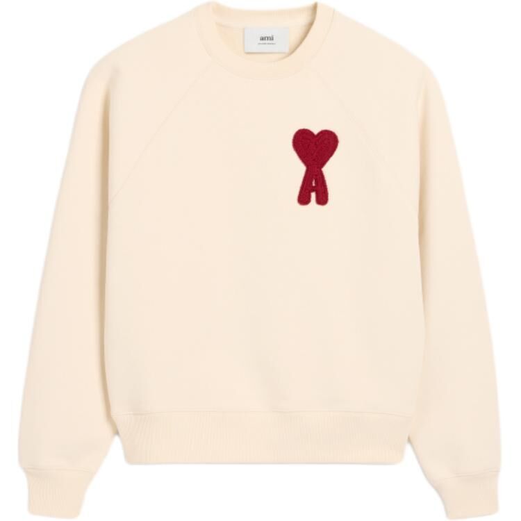 【代購】Amiparis Ami de Coeur patch sweatshirt USW065747-136