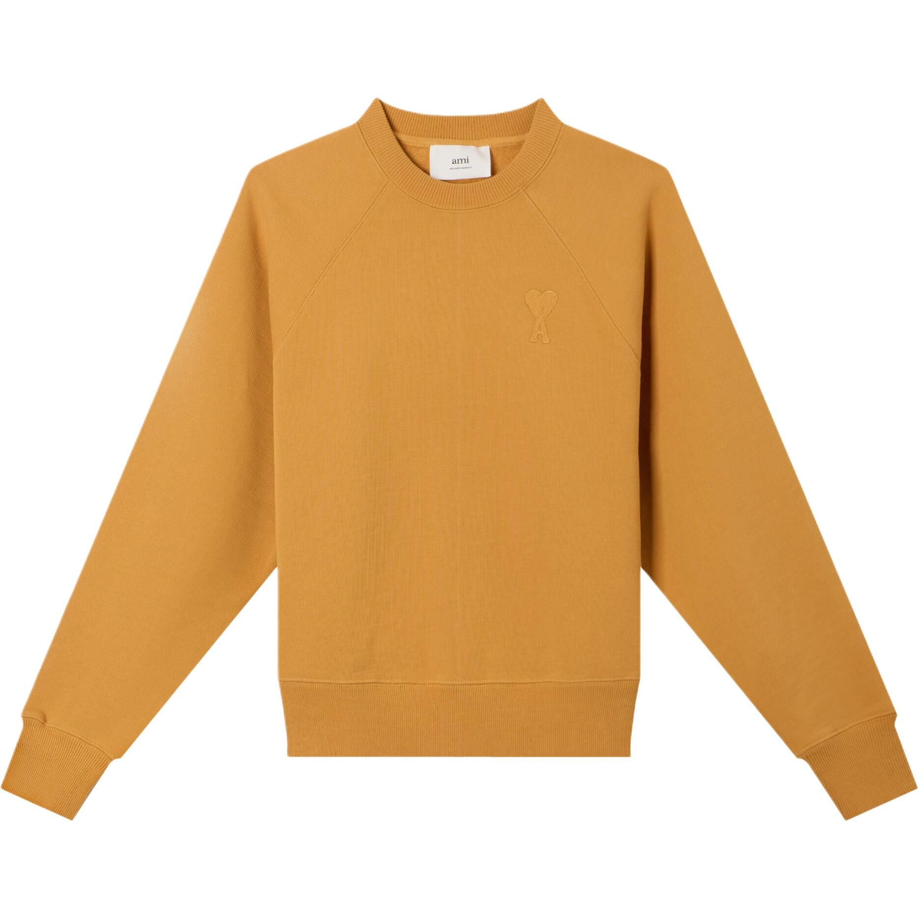 【代購】AMIPARIS Sweatshirt Unisex Yellow SPUSW004747-806