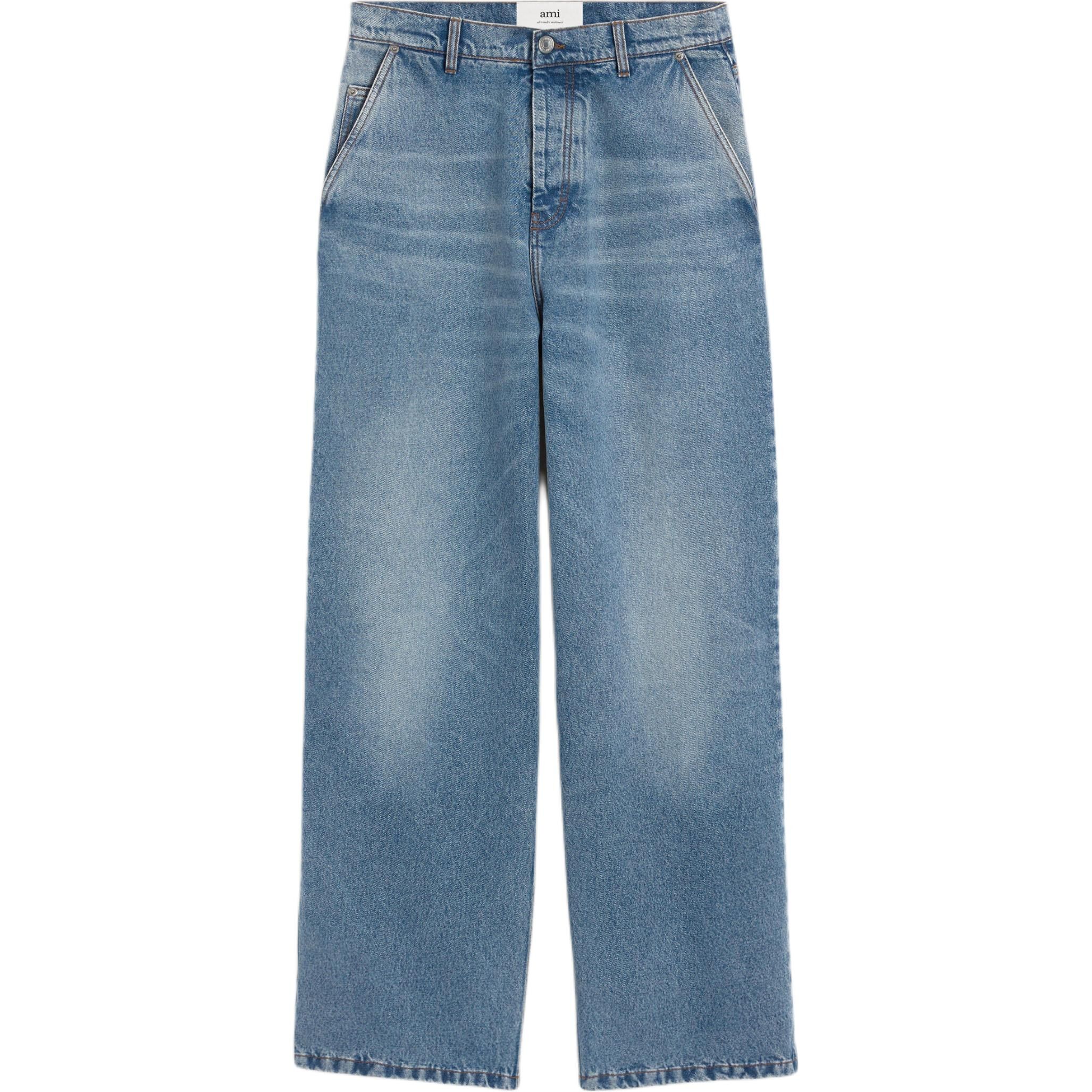 【代購】Amiparis wide-fit cotton jeans HTR821DE0046480