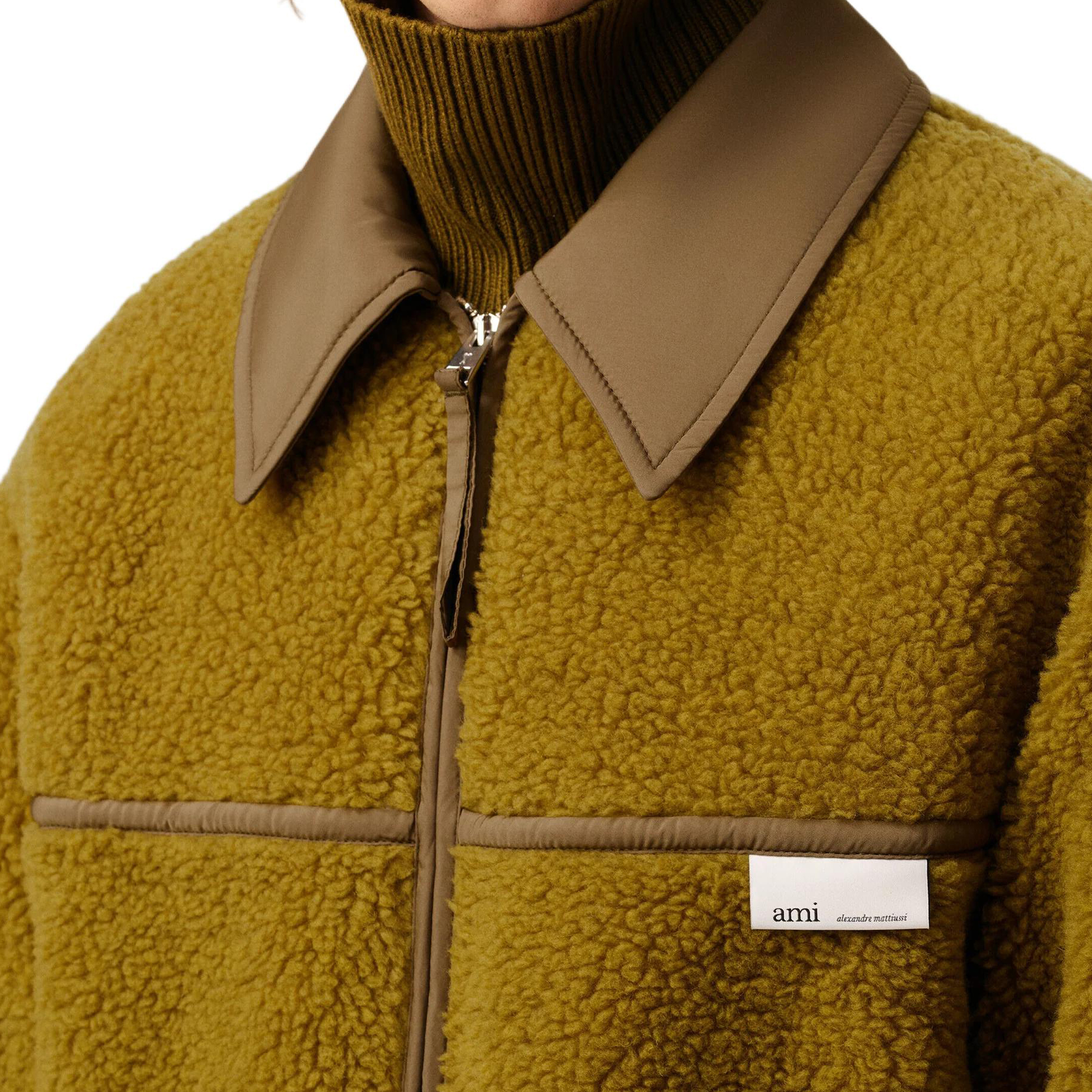 【代購】Amiparis zip-fastening point-collar jacket HJK856PL0040374