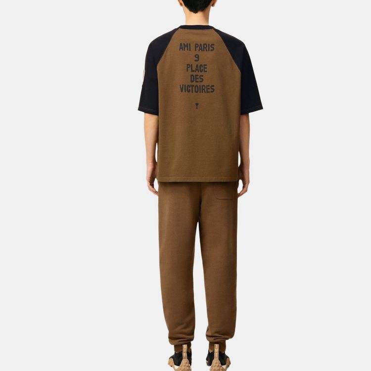 【代購】Amiparis Logo Patch Crewneck T-Shirt HTS350726