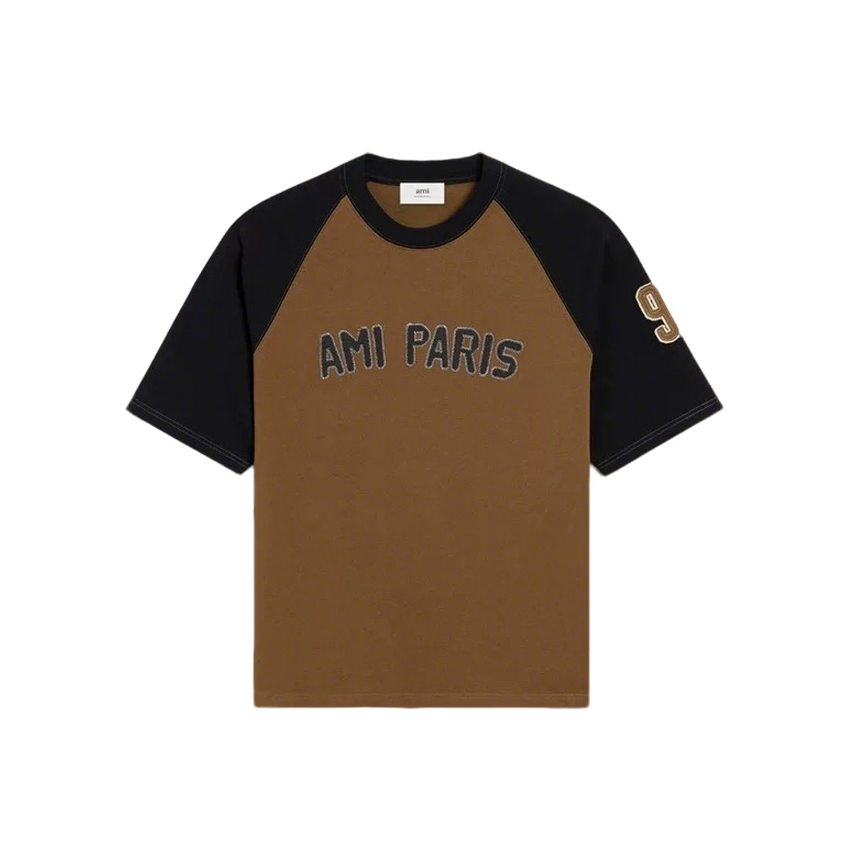 【代購】Amiparis Logo Patch Crewneck T-Shirt HTS350726