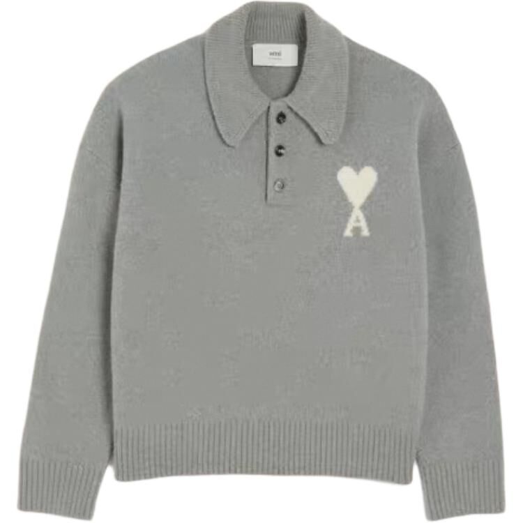 【代購】Amiparis Ami de Coeur intarsia polo-shirt UPL408KN0135058