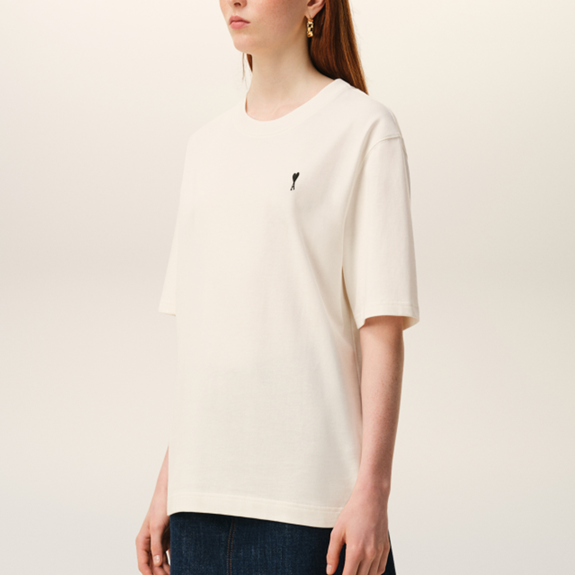 【代購】Amiparis Paris Short-Sleeve Crewneck T-Shirt UTS387726