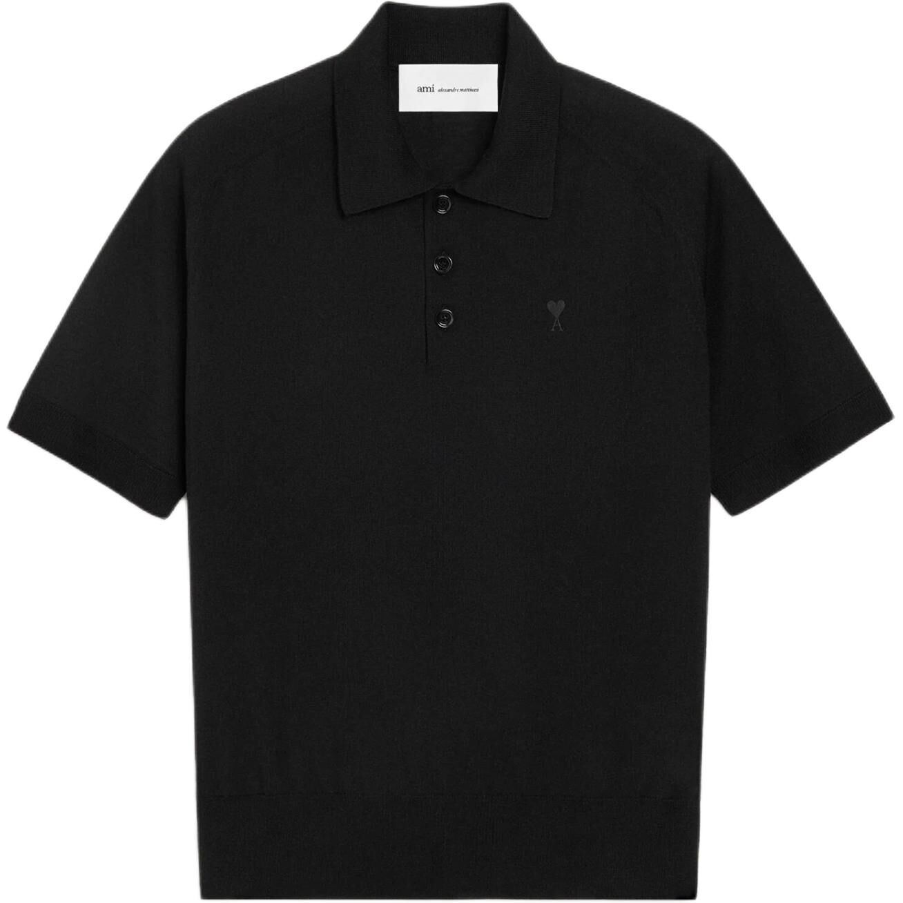 【代購】Amiparis Ami De Coeur buttoned polo shirt HPL438KN00390180