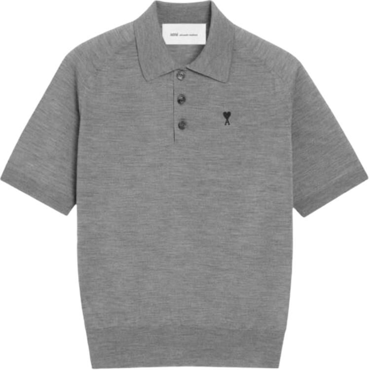 【代購】Amiparis Ami De Coeur logo-emboidered polo shirt HPL438KN00390504
