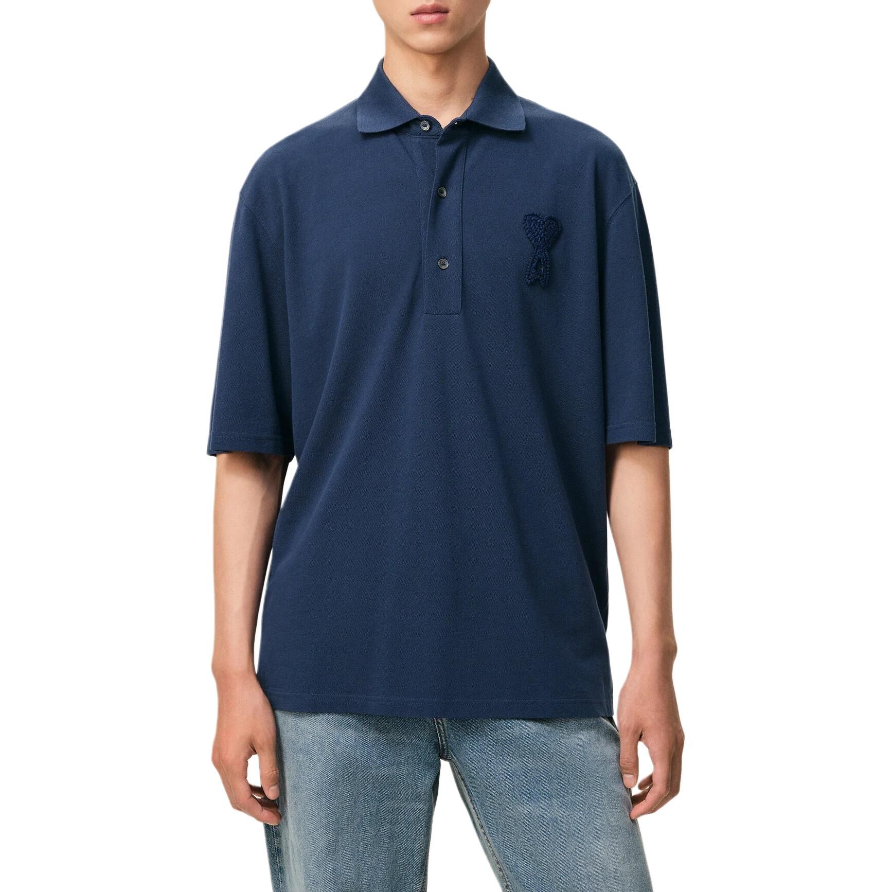 【代購】AMIPARIS De Coeur Polo Shirt Unisex UPL428JE0221-A021