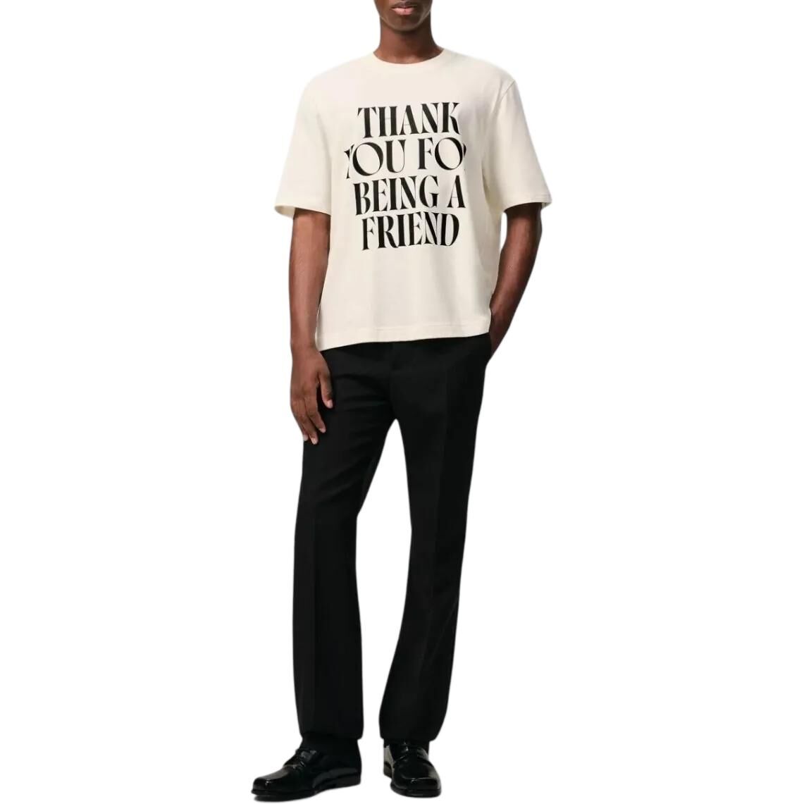 【代購】Amiparis Paris Slogan Printed Crewneck T-Shirt UTS384726136