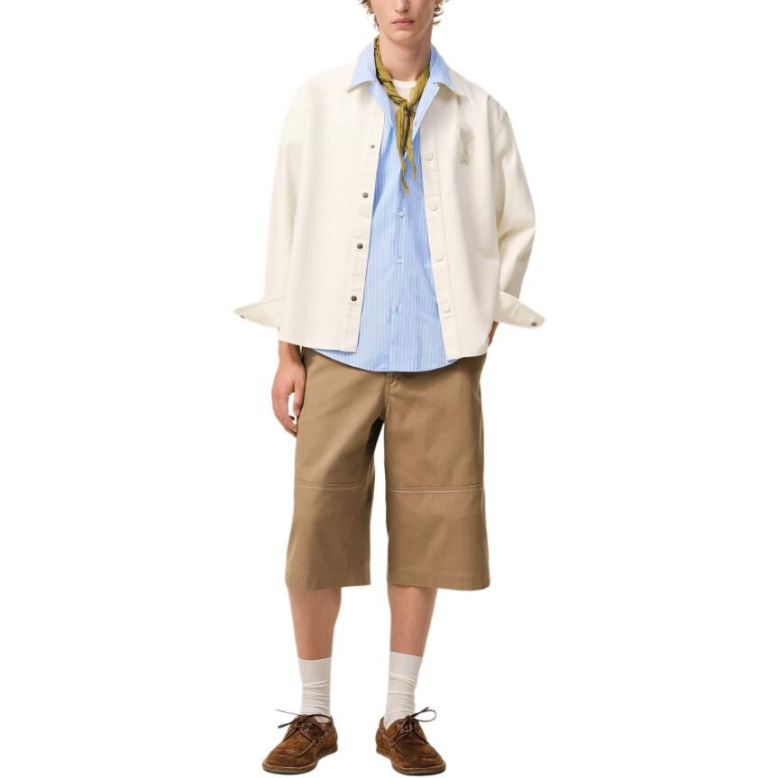 【代購】Amiparis Ami De Coeur patch overshirt UJK897DE0126-136