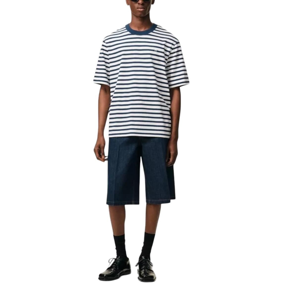 【代購】Amiparis Ami de Coeur Short Sleeves Marinière T-Shirt UTS374JE0210-044