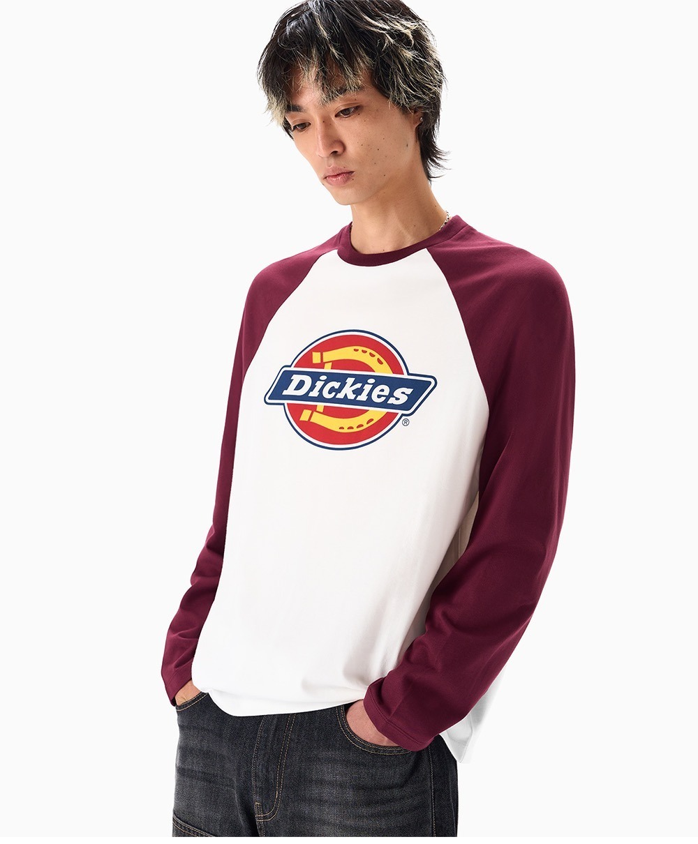 DICKIES TREE LOGO RAGLAN LONG SLEEVE