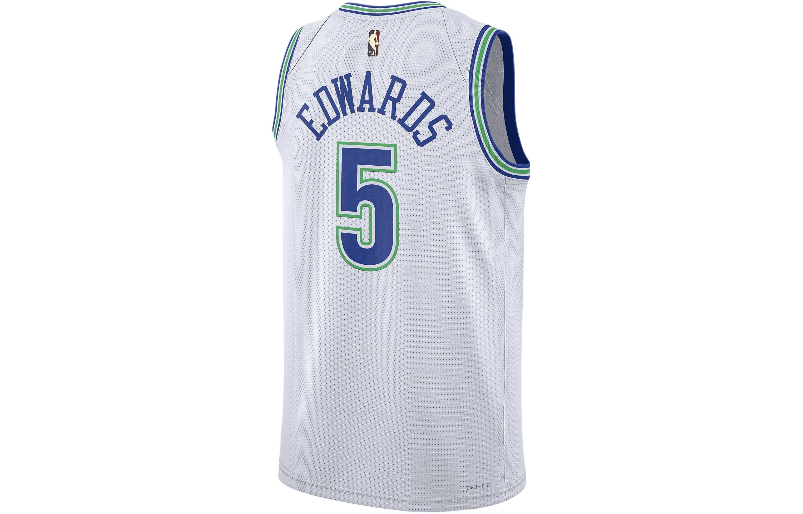 【代購】Nike Minnesota Timberwolves Anthony Edwards #5 Hardwood Classic Jersey DX8611-104
