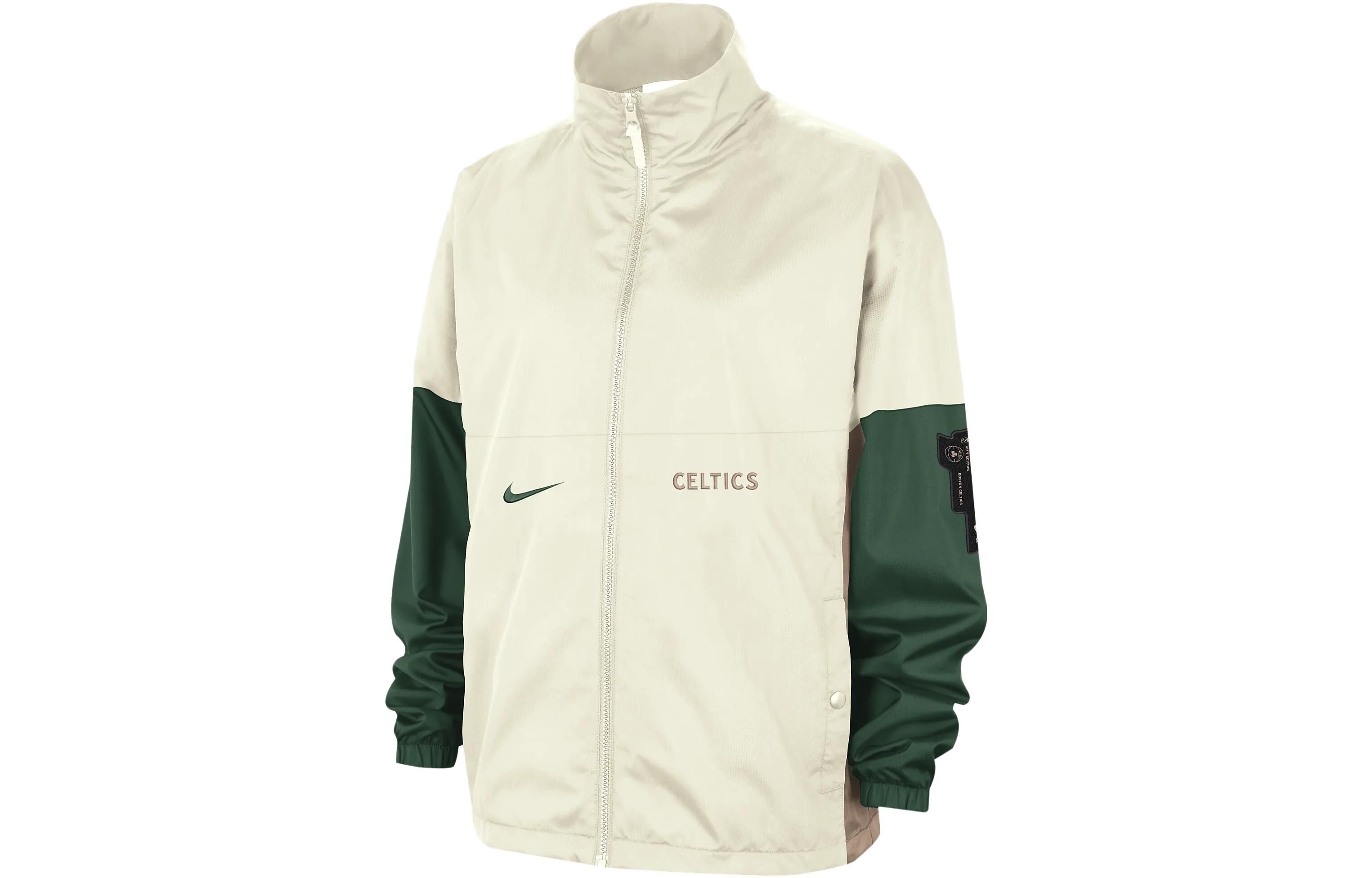 【代購】Nike Boston Celtics Starting 5 2023/24 Jackets & Coats City Edition 2023/24 Season, Boston Celtics Men's Beige FB4399-133