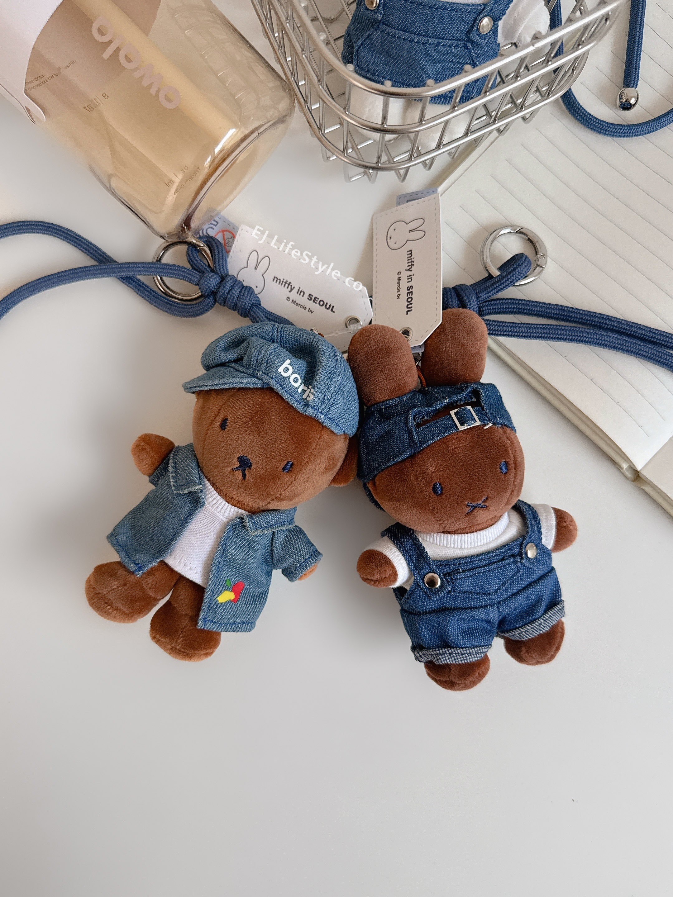 🇰🇷 miffy 首爾限定 聖水洞 miffy in SEOUL 牛仔系列 丹寧 吊飾 / 現貨