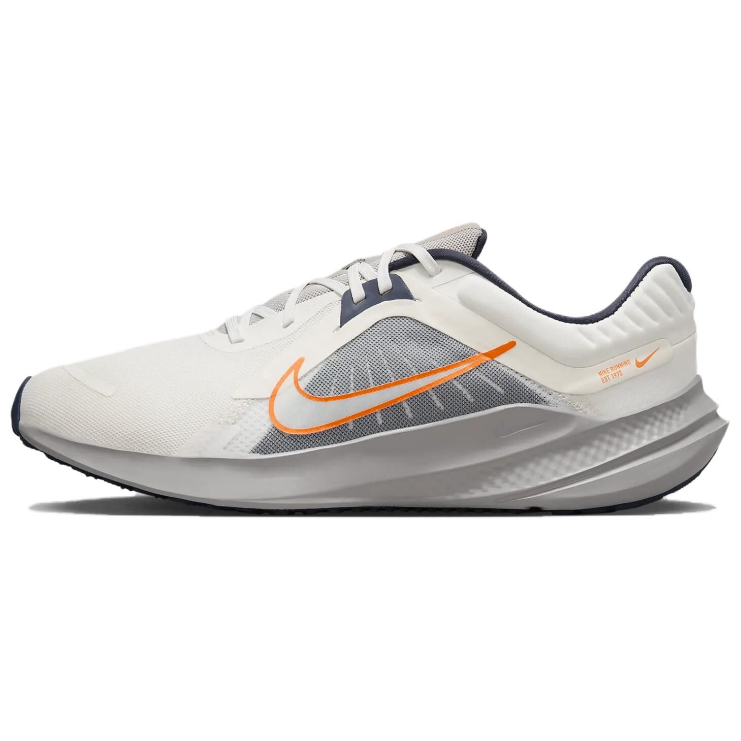 【代購】Nike Quest 5 Comfortable Breathable Cushioning Slip Resistant Low top Casual Running Shoes Men's Light Gray DD0204-103