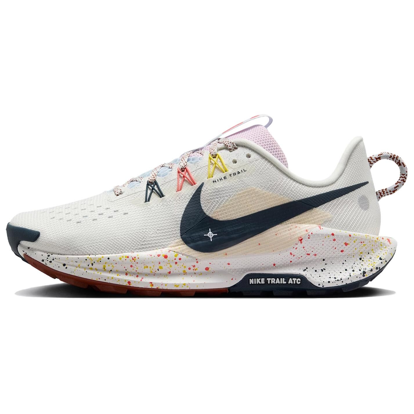 【代購】Nike React Pegasus Trail 5 Summit White Football Grey Pink Foam Armory Navy Women's DV3865-102