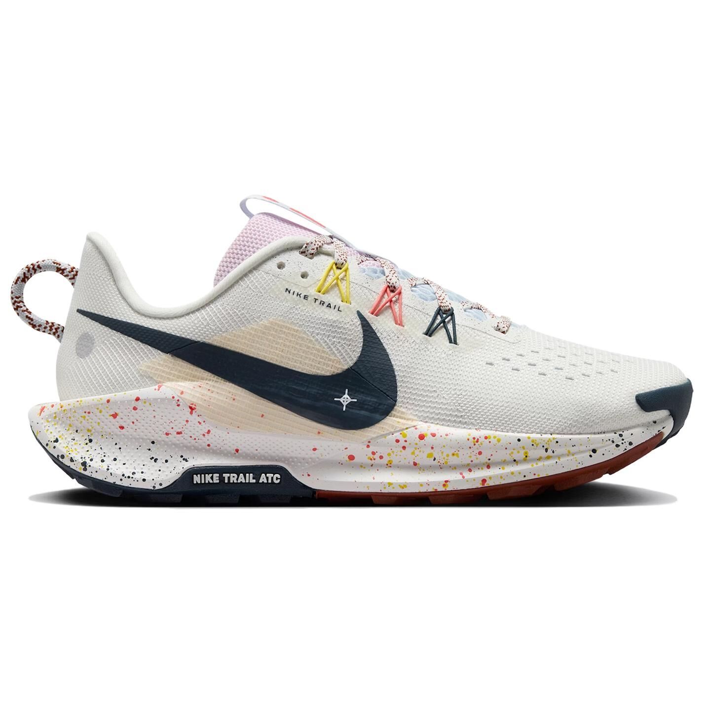 【代購】Nike React Pegasus Trail 5 Summit White Football Grey Pink Foam Armory Navy Women's DV3865-102