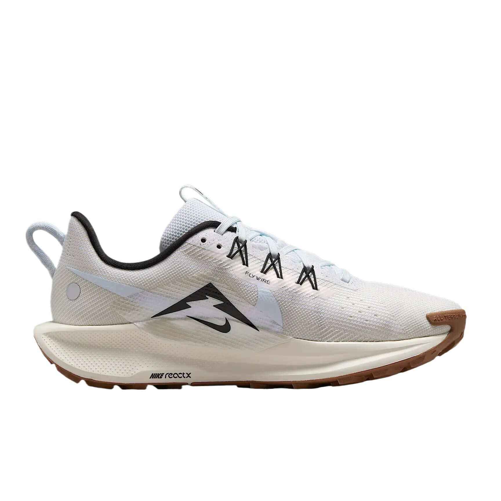 【代購】Nike Pegasus Trail 5 Fabric Low top ReactX Foam Trail Running Sprint Running Shoes Women's Metallic Silver DV3865-103