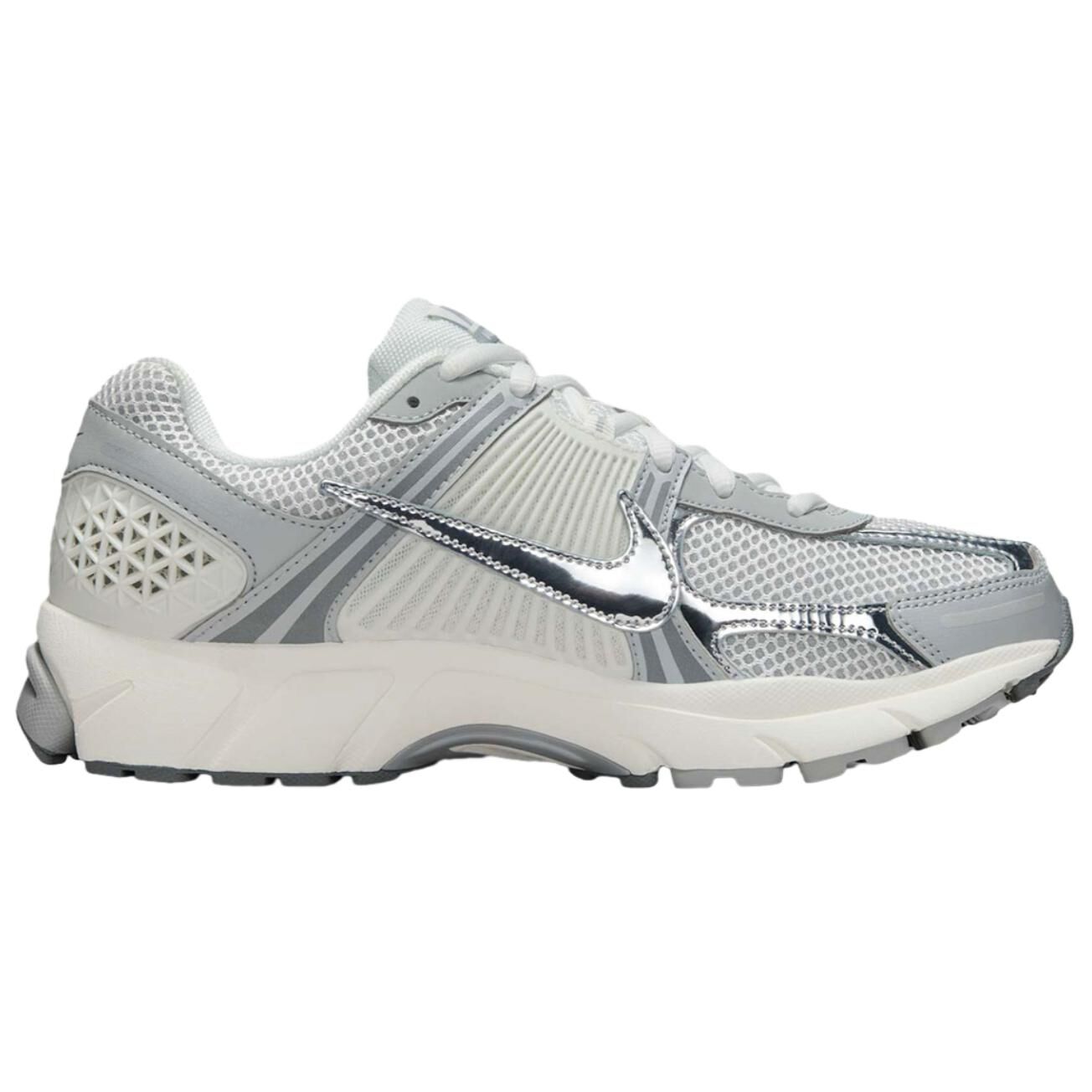 【代購】Nike Zoom Vomero 5 Breathable Support Casual Running Shoes Unisex White Silver Gray IM2219-121