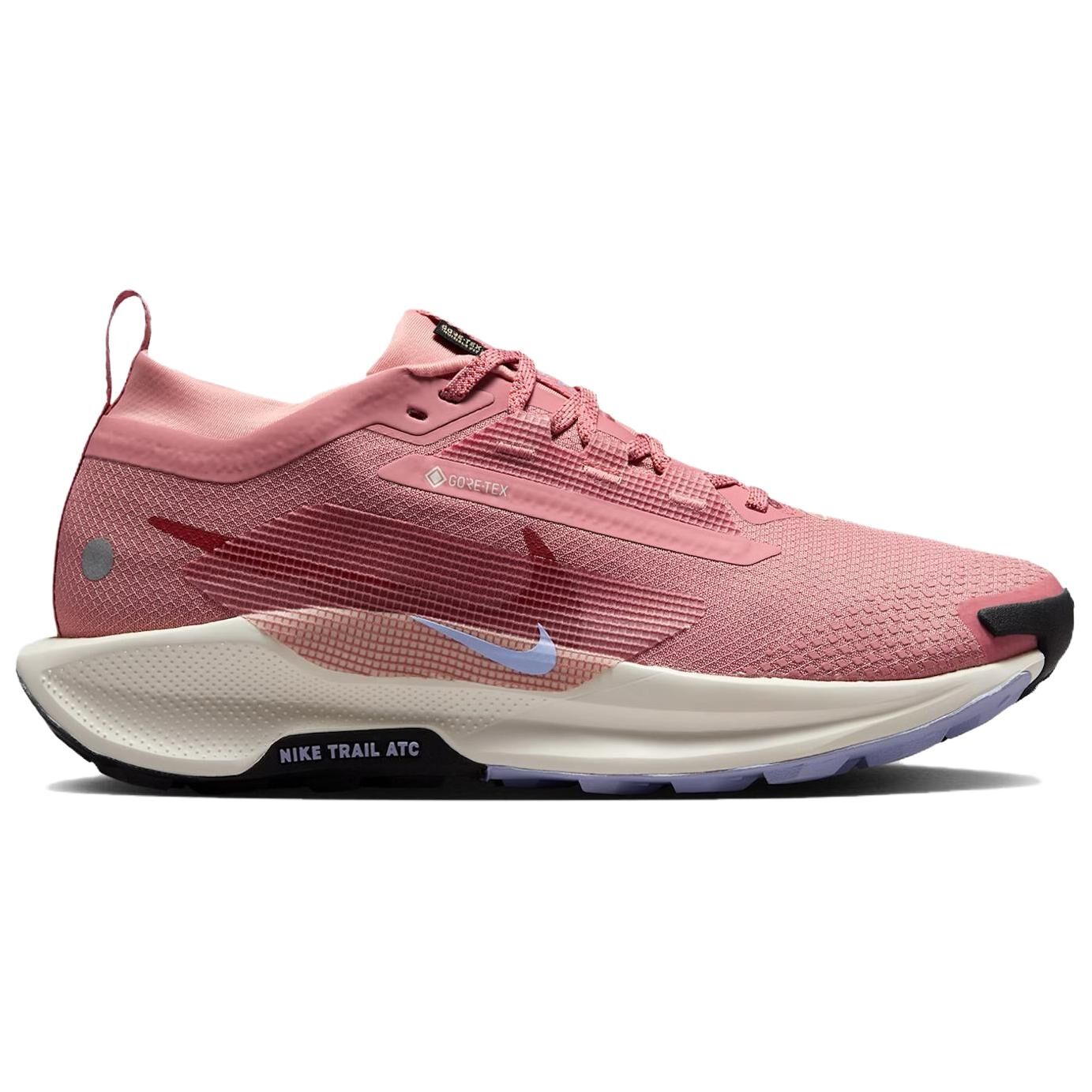【代購】Nike React Pegasus Trail 5 Gore Tex Red Stardust Lilac Ice Alabaster Mars Stone Women's FQ0912-602