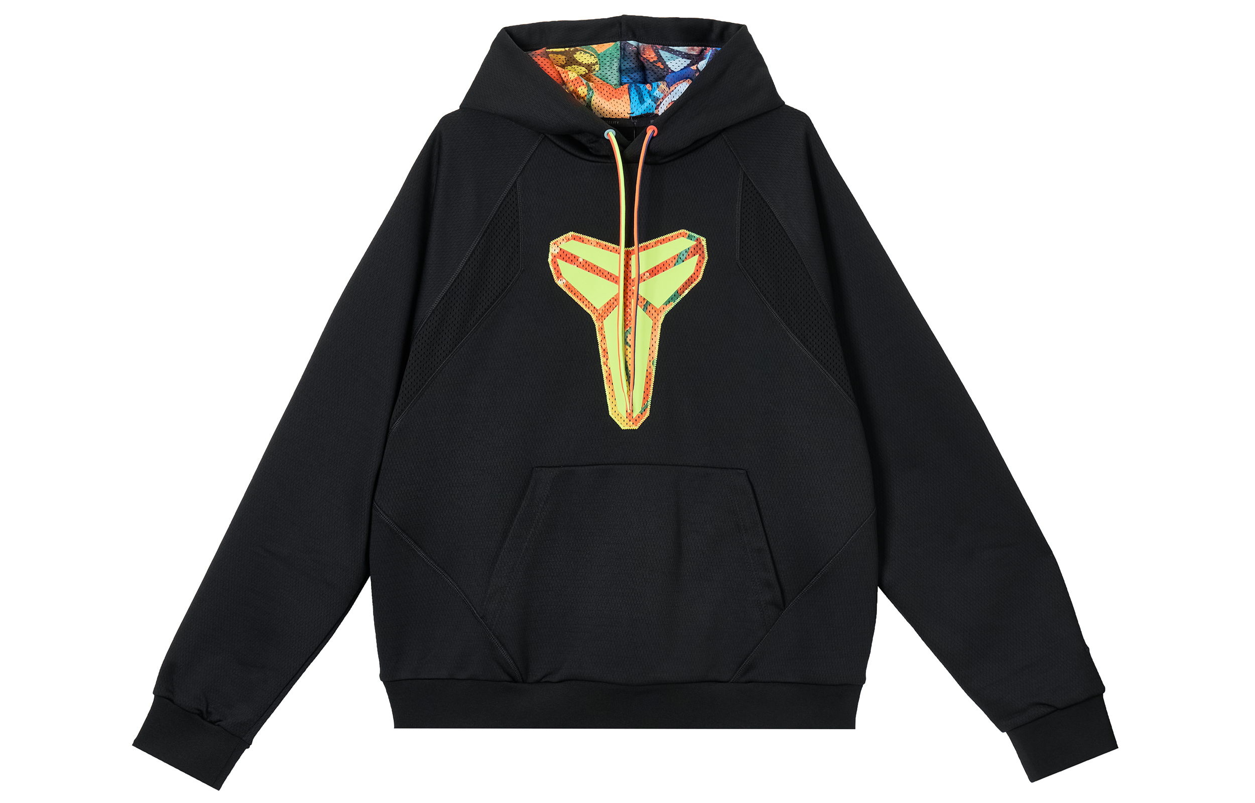 【代購】Nike Therma FIT SS25 Kobe Collection, Fleece Lined Comfortable Soft Thermal Hooded Sweatshirt Men's Black/Neon Yellow HJ4206-010