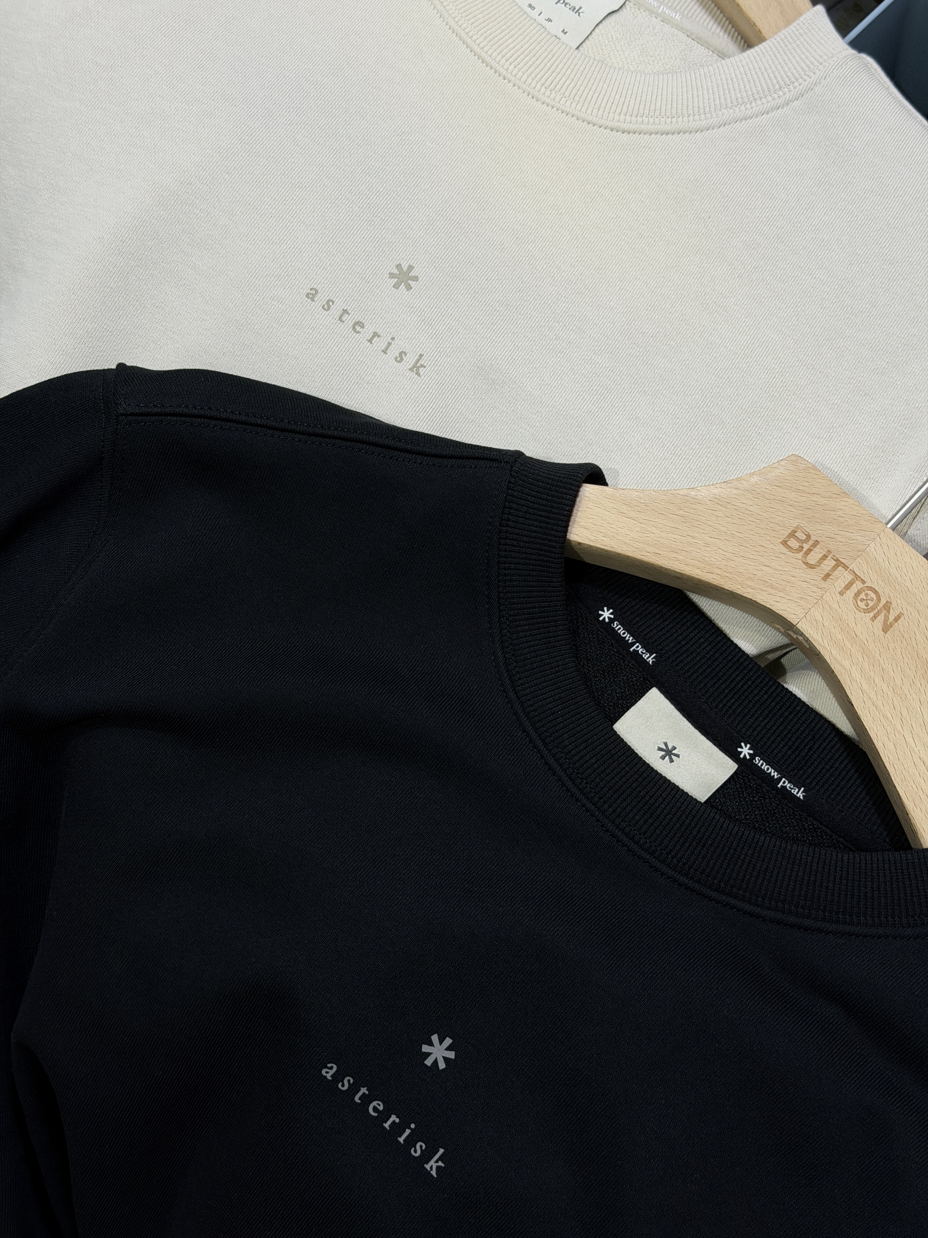 【零碼折扣】Snow Peak Women Asterisk Sweatshirt 女款 Asterisk 大學Ｔ長袖 S25SWFHT51