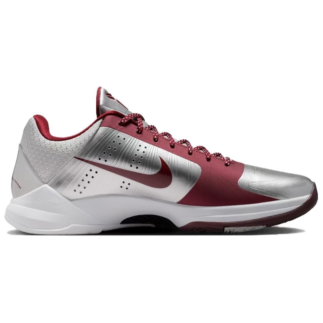 【代購】Nike Zoom Kobe 5 Rebound Grip Low top Basketball Shoes Men's Silver White IM0557-001