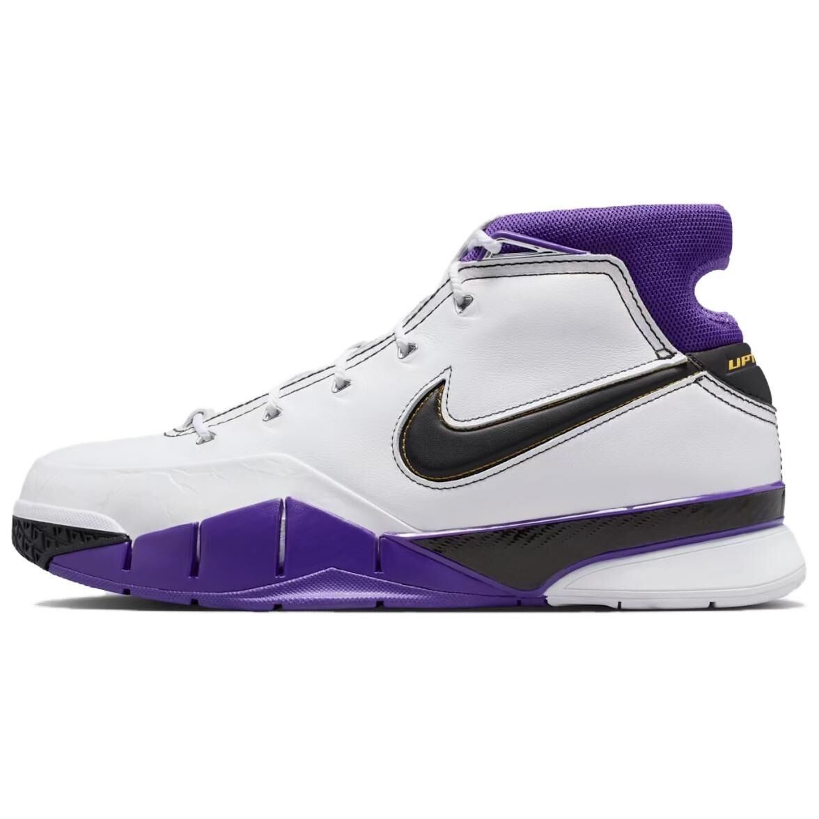 【代購】Nike Zoom Kobe 1 High top Basketball Shoes Men's White Purple Black 2026 Edition IM0542-100