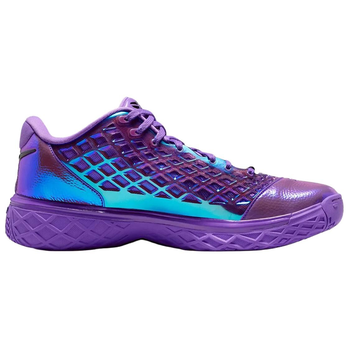 【代購】Nike Zoom Kobe 3 Classic And Versatile Low top Basketball Shoes Unisex Black Purple IU3313-500