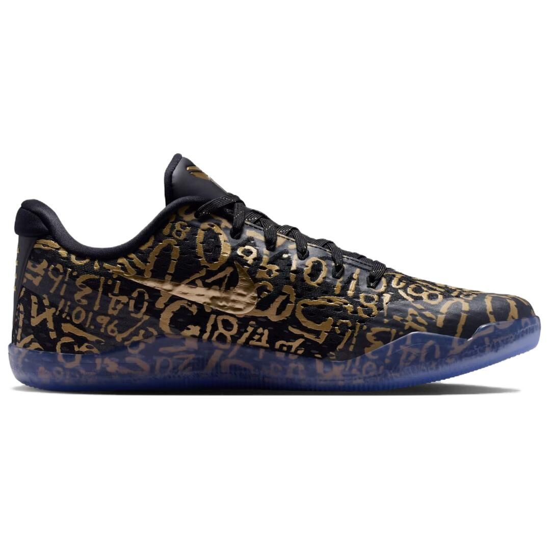 【代購】Nike Kobe 11 Grip Low top Basketball Shoes Men's Black Gold IU4902-900