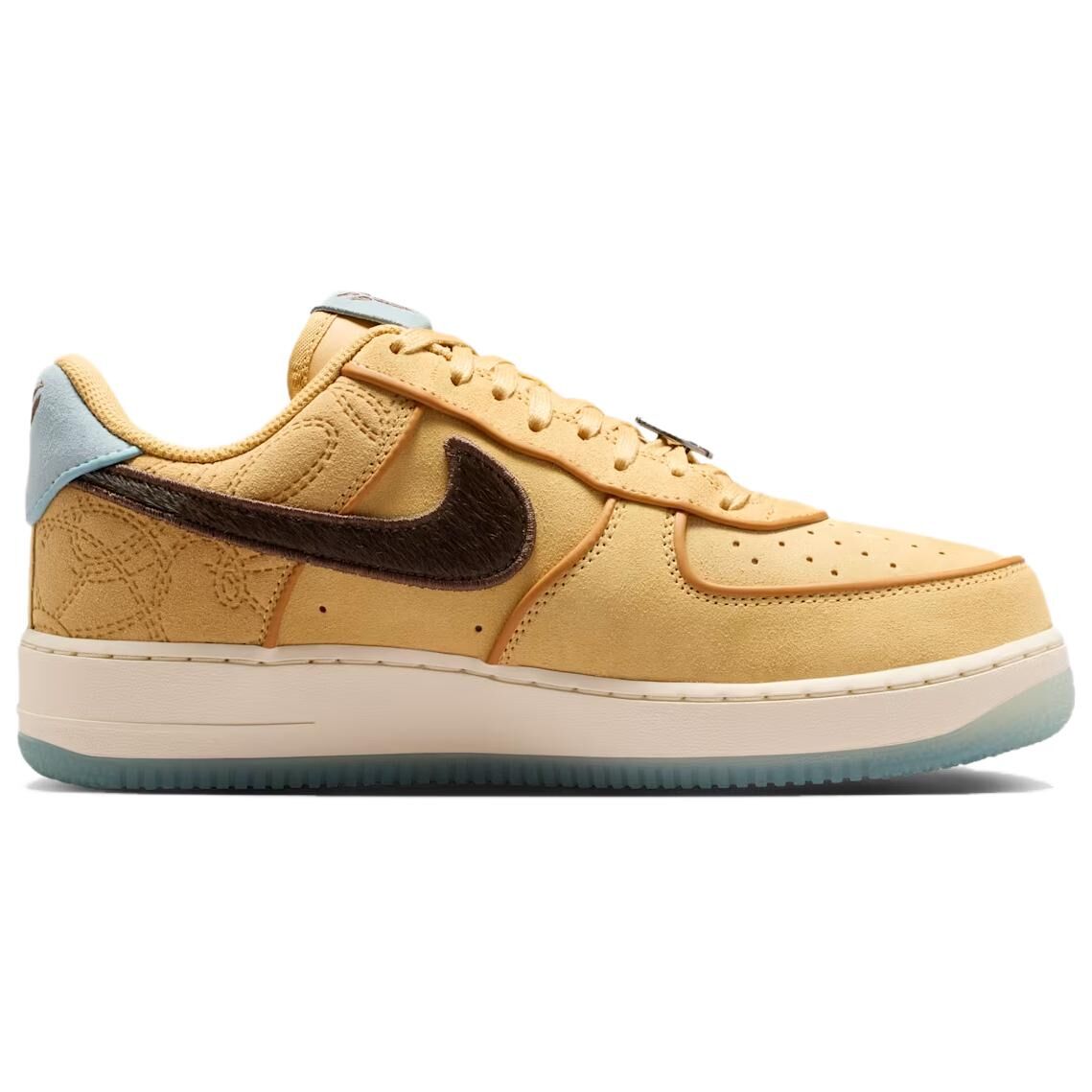 【代購】Nike x Kobe Bryant Air Force 1 Breathable Low top Skateboard Shoes Men's Brown IM0582-700
