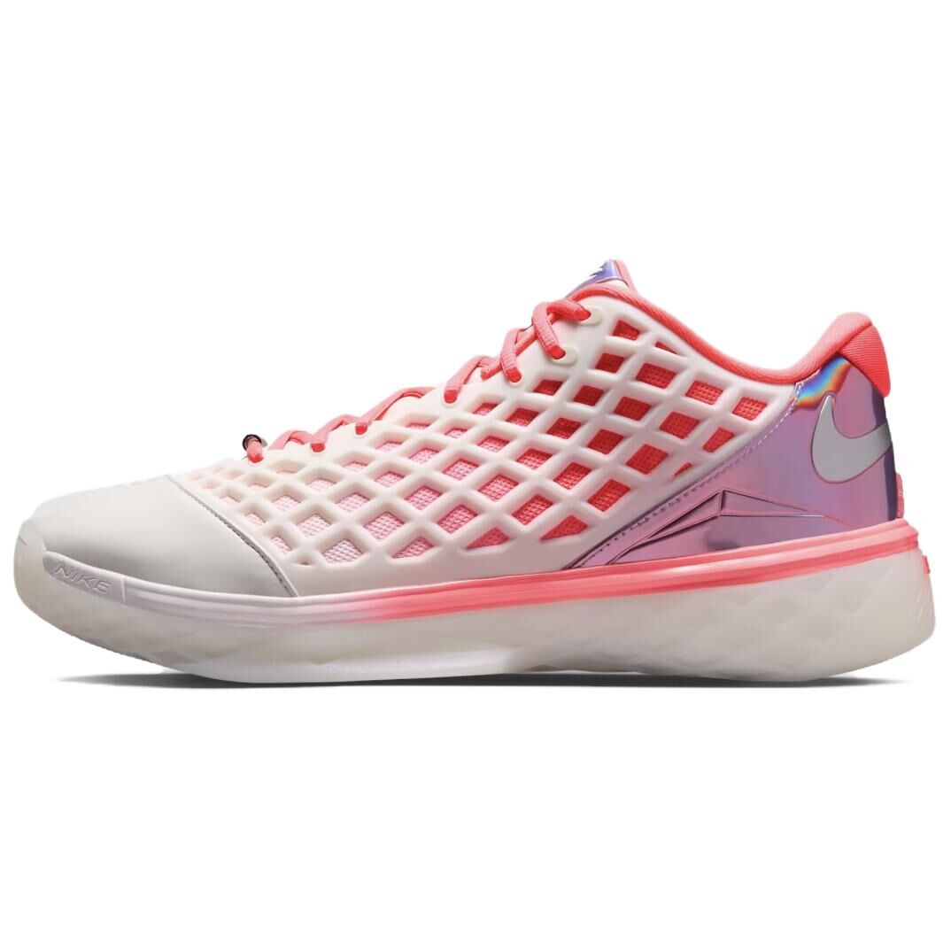 【代購】Nike Zoom Kobe 3 Basketball Shoes Unisex Low Top White Red Pink IQ3917-100