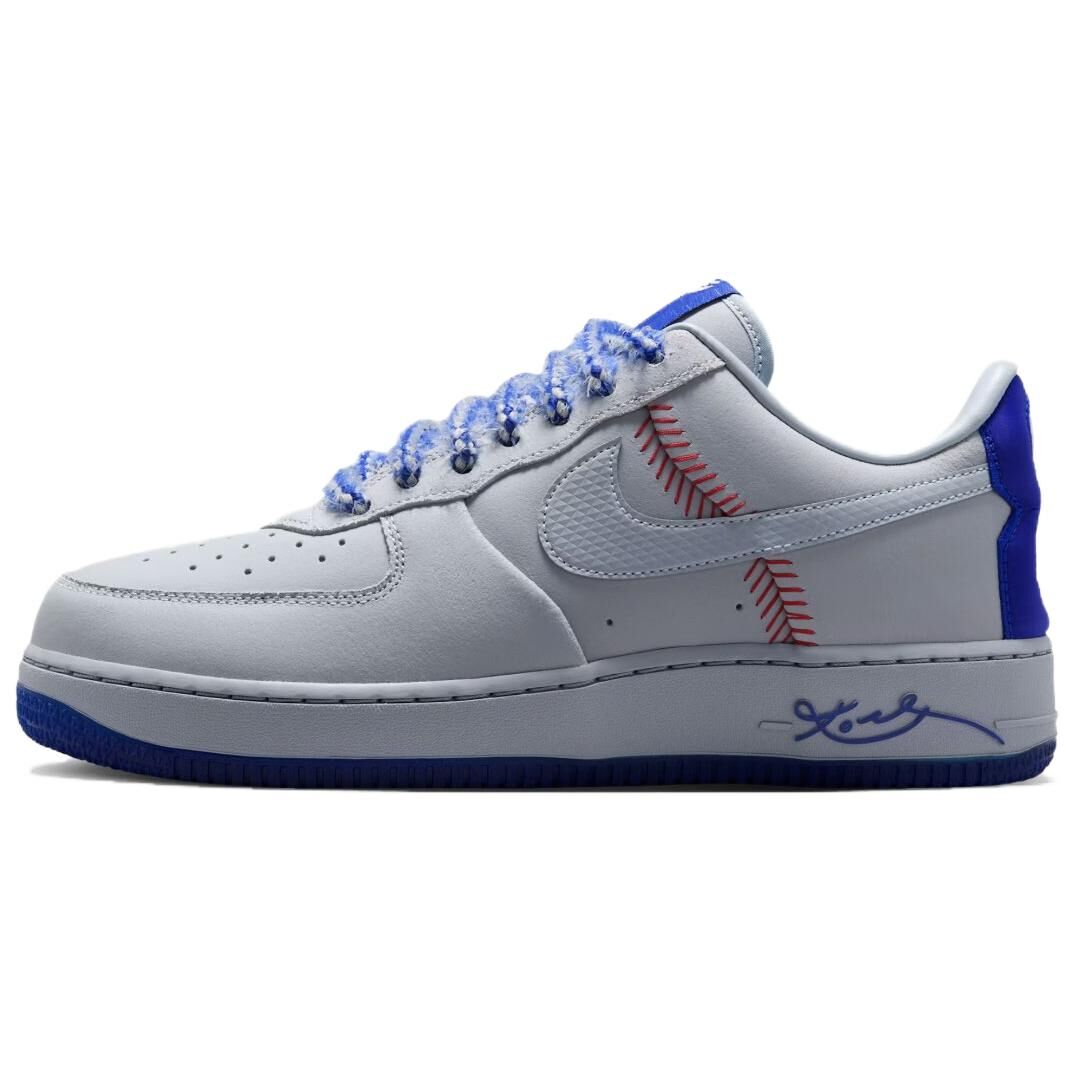 【代購】Nike x Kobe Bryant Air Force 1 Low top Skateboard Shoes Men's Gray Blue IQ3920-001