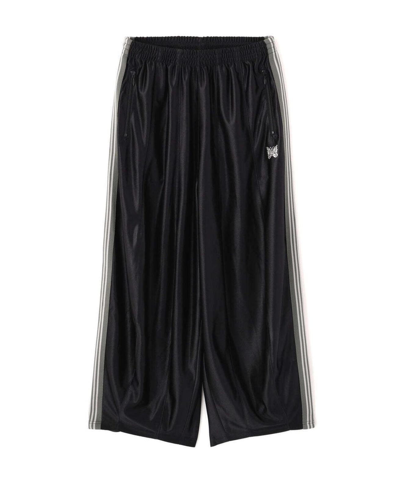 Needles x B'2nd HD Track Pants- Tricot Sateen- Black l SX1577