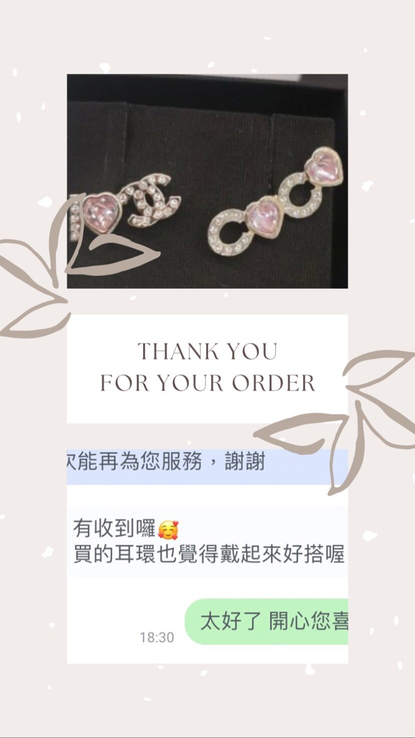Charline Boutique 精品客人收到商品後表示喜歡與滿意｜實際到貨照片與收貨回覆