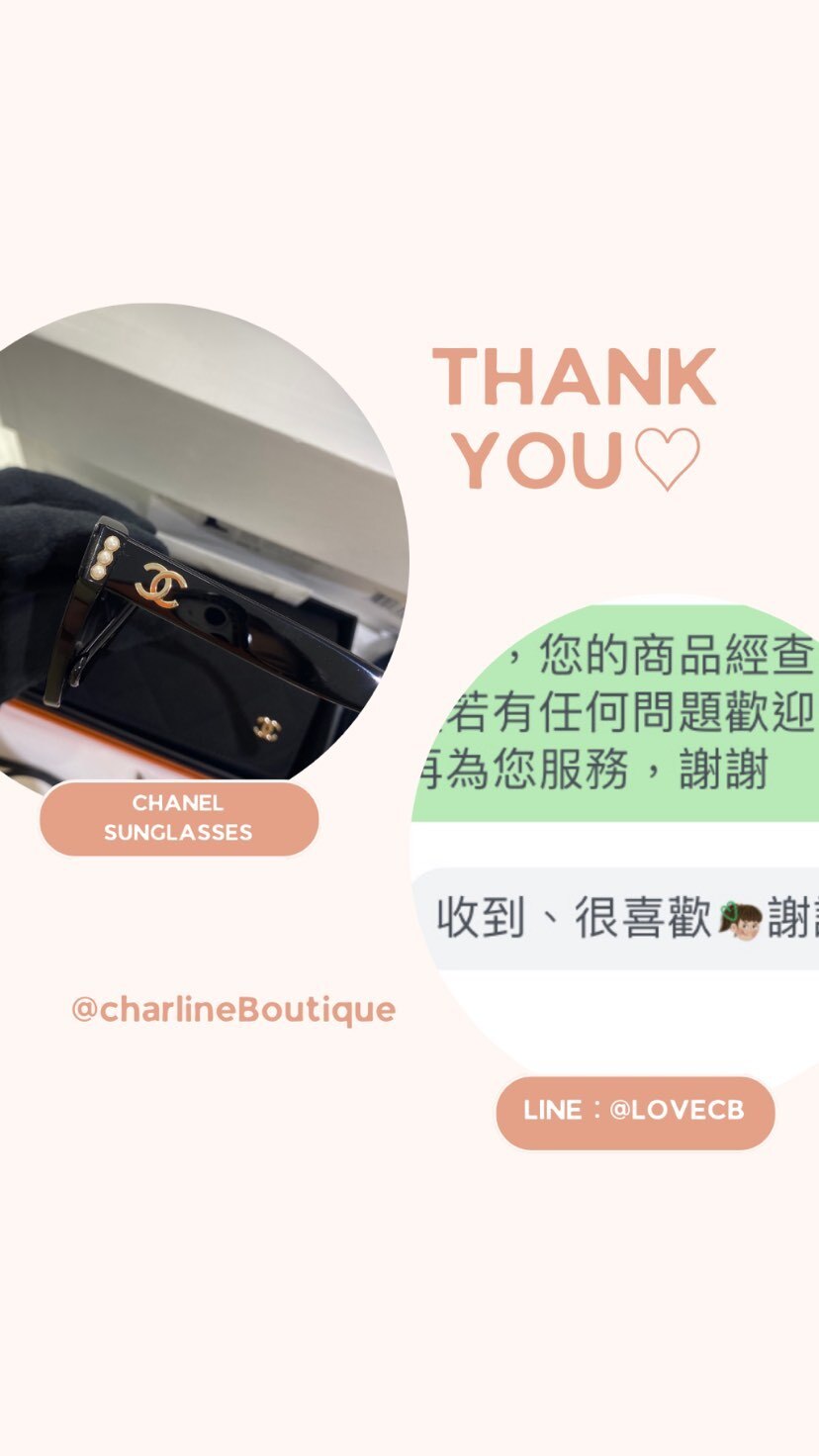 Charline Boutique 客人收到精品實物後分享商品照片與使用感受｜實際收貨回饋